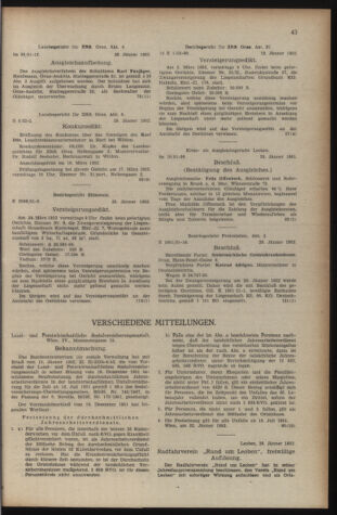 Verordnungsblatt der steiermärkischen Landesregierung 19520208 Seite: 7