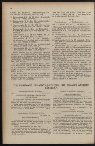 Verordnungsblatt der steiermärkischen Landesregierung 19520215 Seite: 4