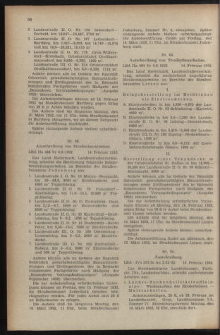 Verordnungsblatt der steiermärkischen Landesregierung 19520222 Seite: 6