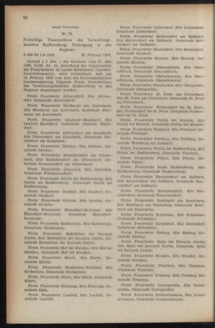 Verordnungsblatt der steiermärkischen Landesregierung 19520229 Seite: 2