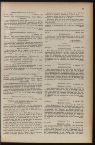 Verordnungsblatt der steiermärkischen Landesregierung 19520229 Seite: 5