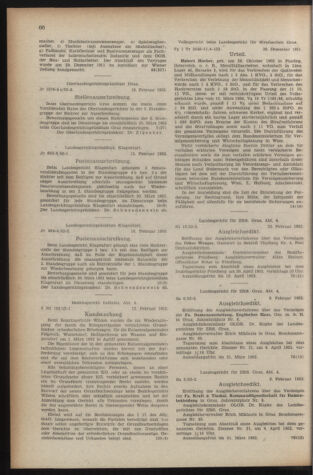 Verordnungsblatt der steiermärkischen Landesregierung 19520229 Seite: 6