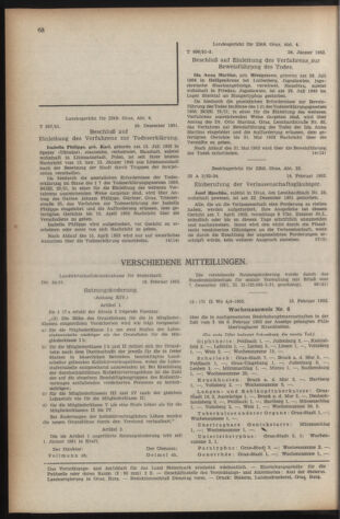 Verordnungsblatt der steiermärkischen Landesregierung 19520229 Seite: 8