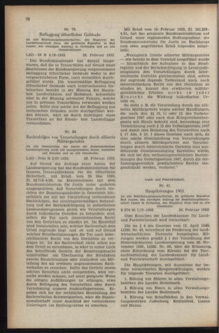 Verordnungsblatt der steiermärkischen Landesregierung 19520307 Seite: 2