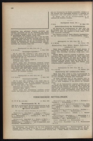 Verordnungsblatt der steiermärkischen Landesregierung 19520328 Seite: 8