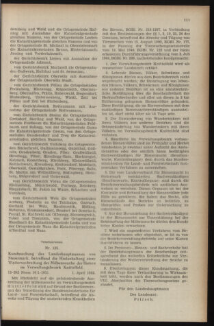 Verordnungsblatt der steiermärkischen Landesregierung 19520418 Seite: 3