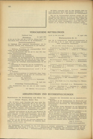 Verordnungsblatt der steiermärkischen Landesregierung 19520502 Seite: 8