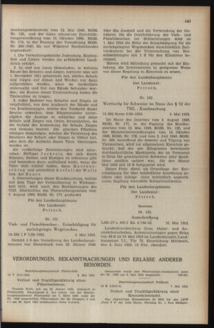 Verordnungsblatt der steiermärkischen Landesregierung 19520516 Seite: 3