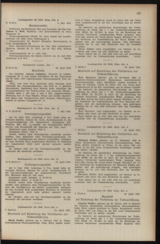 Verordnungsblatt der steiermärkischen Landesregierung 19520516 Seite: 7