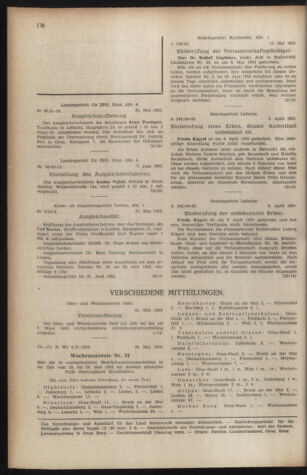 Verordnungsblatt der steiermärkischen Landesregierung 19520613 Seite: 8