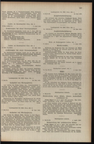 Verordnungsblatt der steiermärkischen Landesregierung 19520620 Seite: 11