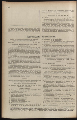 Verordnungsblatt der steiermärkischen Landesregierung 19520704 Seite: 8