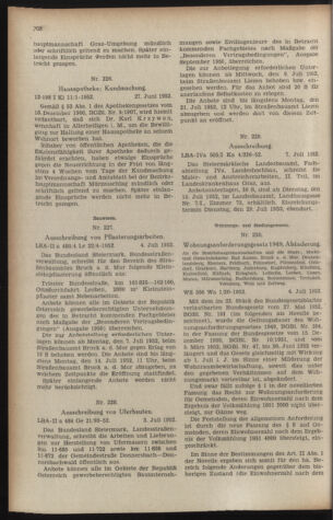 Verordnungsblatt der steiermärkischen Landesregierung 19520711 Seite: 4