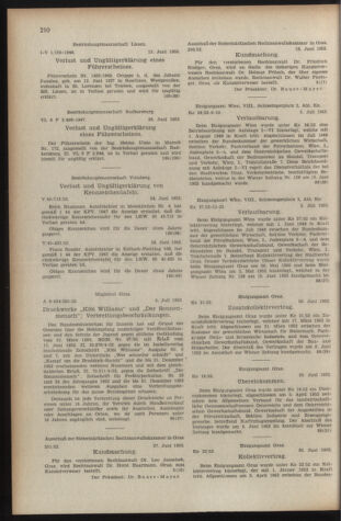 Verordnungsblatt der steiermärkischen Landesregierung 19520711 Seite: 6