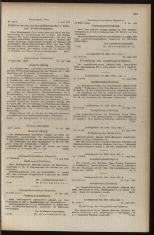 Verordnungsblatt der steiermärkischen Landesregierung 19520725 Seite: 3