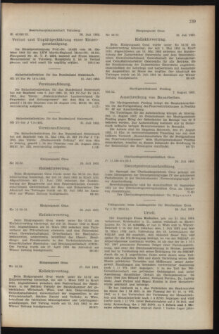 Verordnungsblatt der steiermärkischen Landesregierung 19520808 Seite: 7