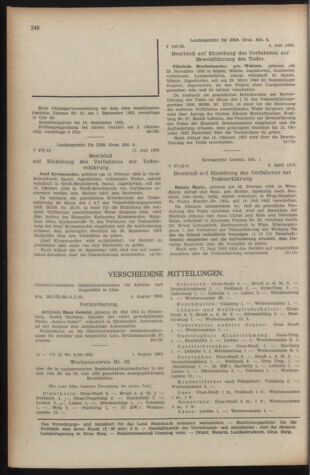 Verordnungsblatt der steiermärkischen Landesregierung 19520814 Seite: 4