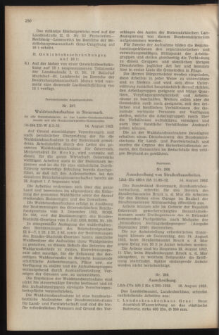 Verordnungsblatt der steiermärkischen Landesregierung 19520822 Seite: 2