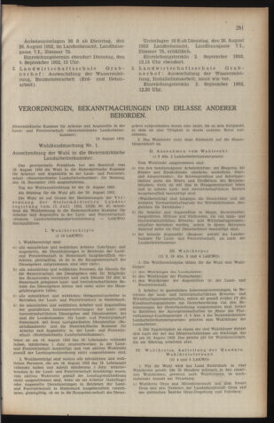 Verordnungsblatt der steiermärkischen Landesregierung 19520822 Seite: 3