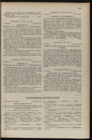 Verordnungsblatt der steiermärkischen Landesregierung 19520905 Seite: 5