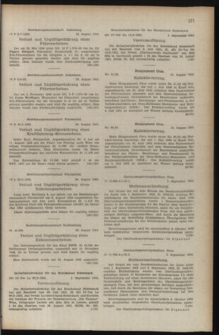 Verordnungsblatt der steiermärkischen Landesregierung 19520912 Seite: 9