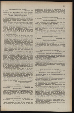 Verordnungsblatt der steiermärkischen Landesregierung 19520919 Seite: 5