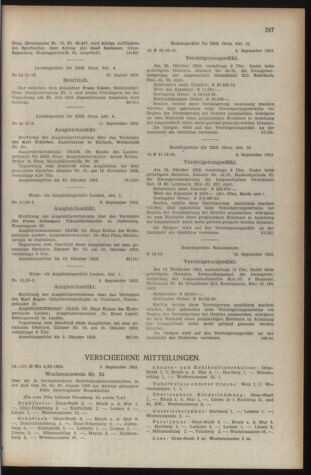 Verordnungsblatt der steiermärkischen Landesregierung 19520919 Seite: 7