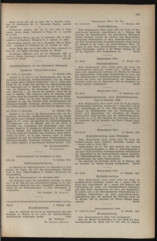 Verordnungsblatt der steiermärkischen Landesregierung 19521024 Seite: 5