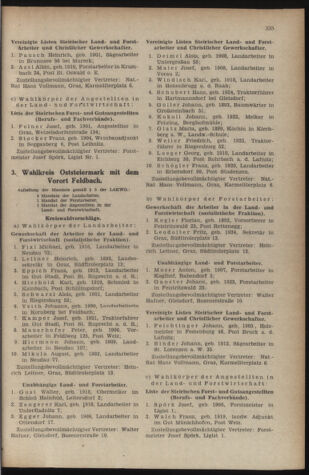 Verordnungsblatt der steiermärkischen Landesregierung 19521111 Seite: 3