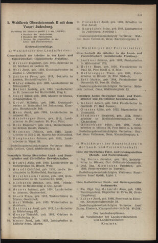 Verordnungsblatt der steiermärkischen Landesregierung 19521111 Seite: 5