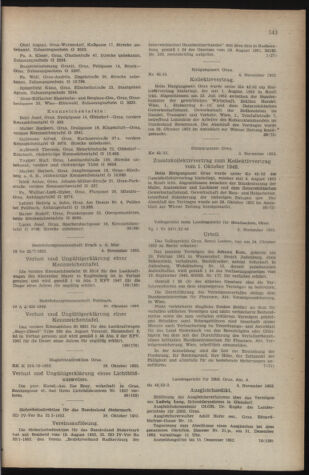 Verordnungsblatt der steiermärkischen Landesregierung 19521114 Seite: 3