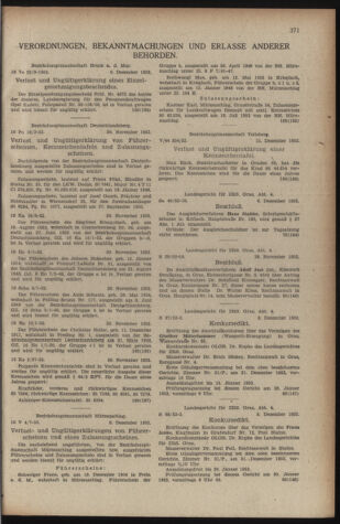 Verordnungsblatt der steiermärkischen Landesregierung 19521219 Seite: 3