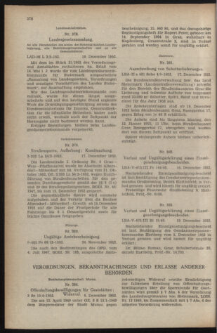 Verordnungsblatt der steiermärkischen Landesregierung 19521223 Seite: 2