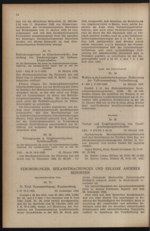 Verordnungsblatt der steiermärkischen Landesregierung 19530116 Seite: 2