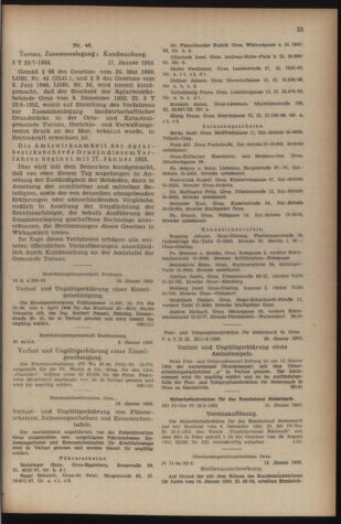 Verordnungsblatt der steiermärkischen Landesregierung 19530130 Seite: 7