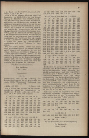 Verordnungsblatt der steiermärkischen Landesregierung 19530206 Seite: 3