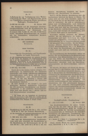 Verordnungsblatt der steiermärkischen Landesregierung 19530206 Seite: 4