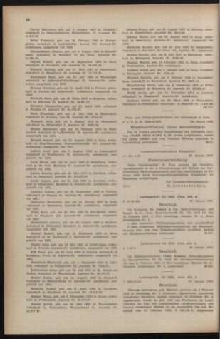 Verordnungsblatt der steiermärkischen Landesregierung 19530206 Seite: 6