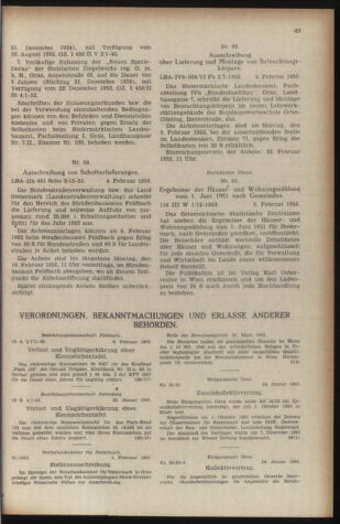 Verordnungsblatt der steiermärkischen Landesregierung 19530213 Seite: 3