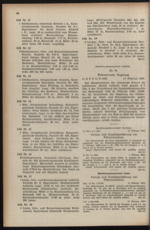 Verordnungsblatt der steiermärkischen Landesregierung 19530227 Seite: 10