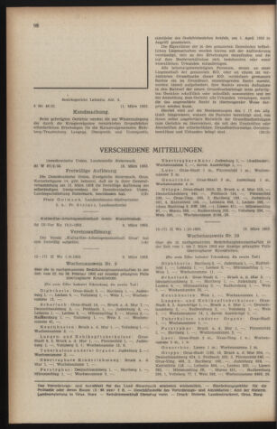 Verordnungsblatt der steiermärkischen Landesregierung 19530320 Seite: 8