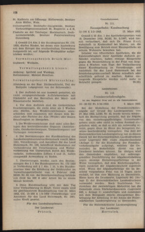 Verordnungsblatt der steiermärkischen Landesregierung 19530327 Seite: 10