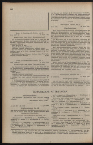 Verordnungsblatt der steiermärkischen Landesregierung 19530430 Seite: 8