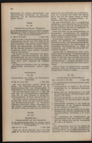 Verordnungsblatt der steiermärkischen Landesregierung 19530515 Seite: 6