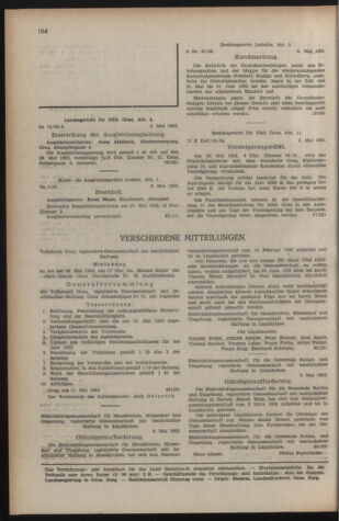 Verordnungsblatt der steiermärkischen Landesregierung 19530515 Seite: 8