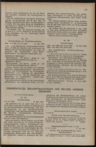 Verordnungsblatt der steiermärkischen Landesregierung 19530529 Seite: 3