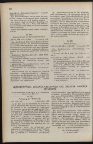 Verordnungsblatt der steiermärkischen Landesregierung 19530904 Seite: 2