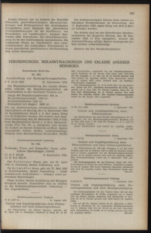 Verordnungsblatt der steiermärkischen Landesregierung 19530918 Seite: 3