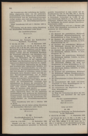 Verordnungsblatt der steiermärkischen Landesregierung 19530925 Seite: 2