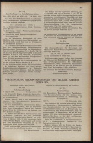 Verordnungsblatt der steiermärkischen Landesregierung 19530925 Seite: 5